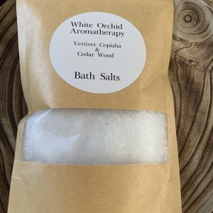 Vertiver, Copiaba & Cedarwood bath salts